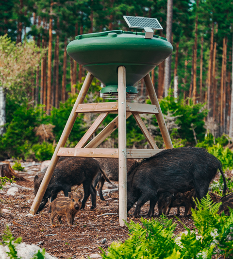 250L Foderautomat fra Nordic Gamekeeper