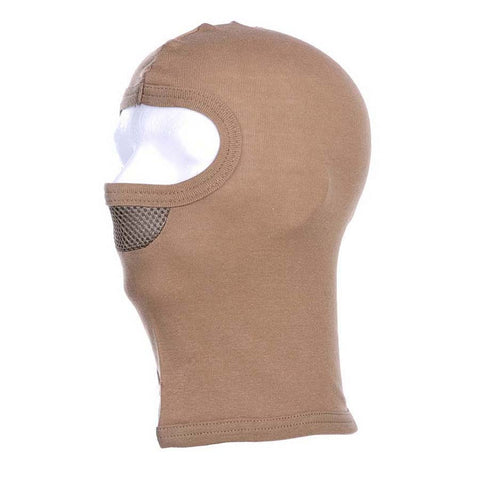 Balaclava med mesh foran mund